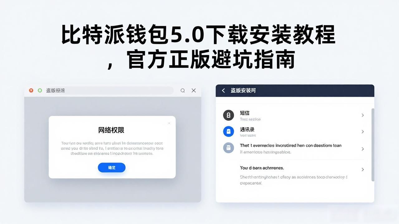 比特派钱包5.0下载安装教程,官方正版避坑指南