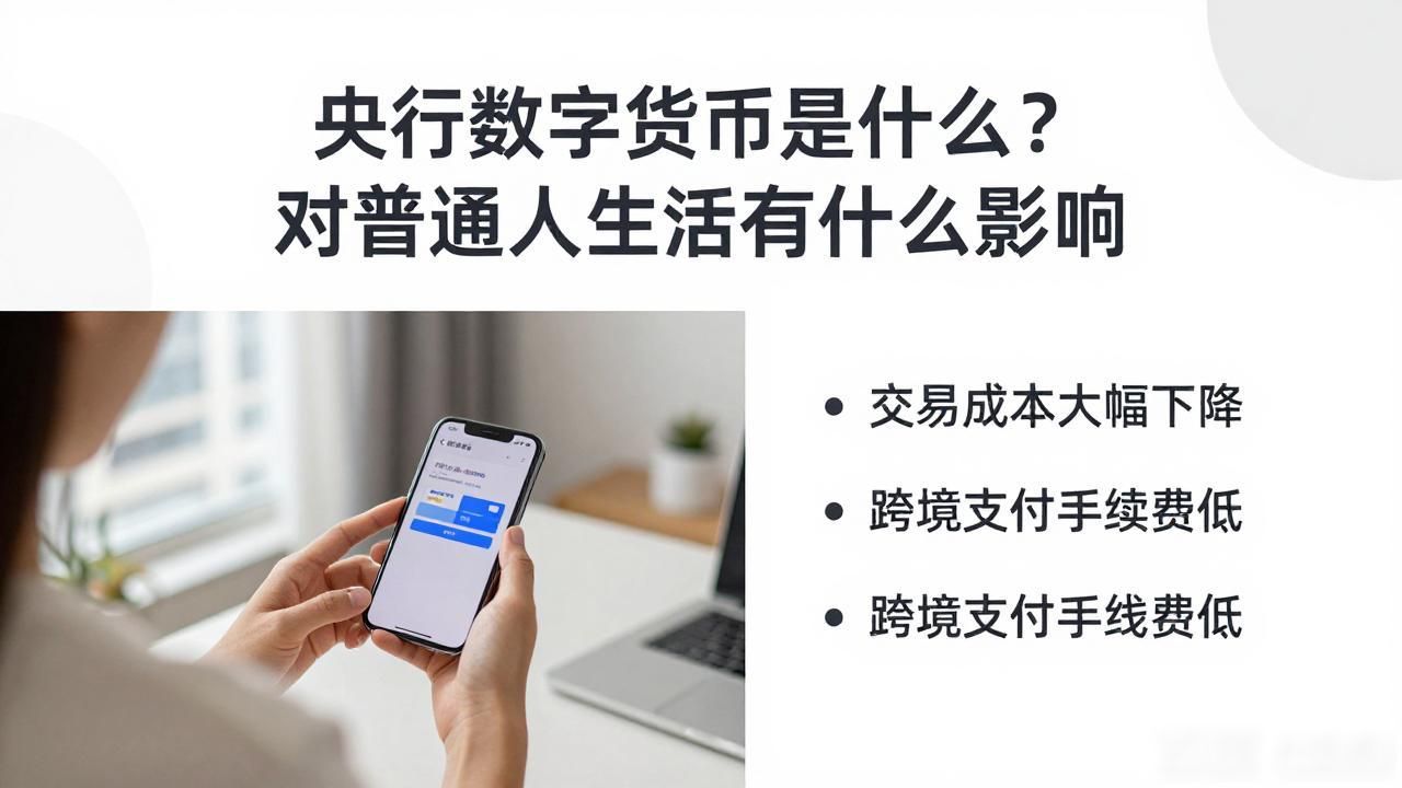 央行数字货币是什么?对普通人生活有什么影响