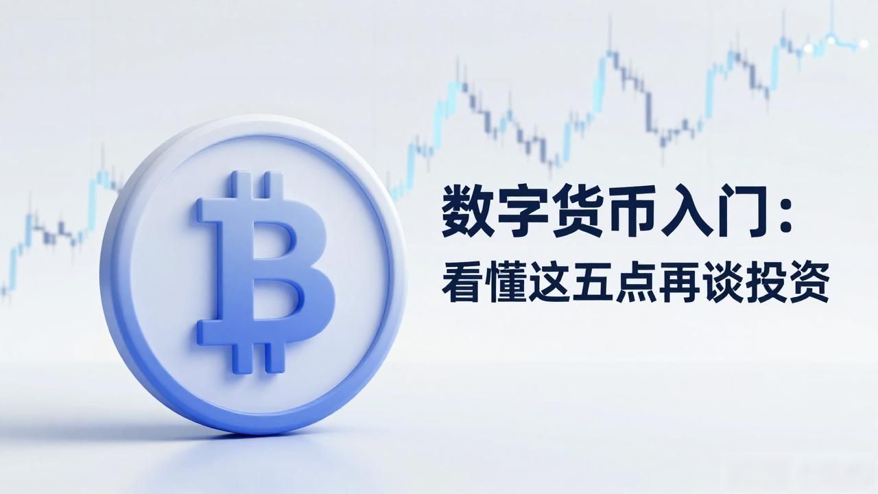 数字货币入门:看懂这五点再谈投资