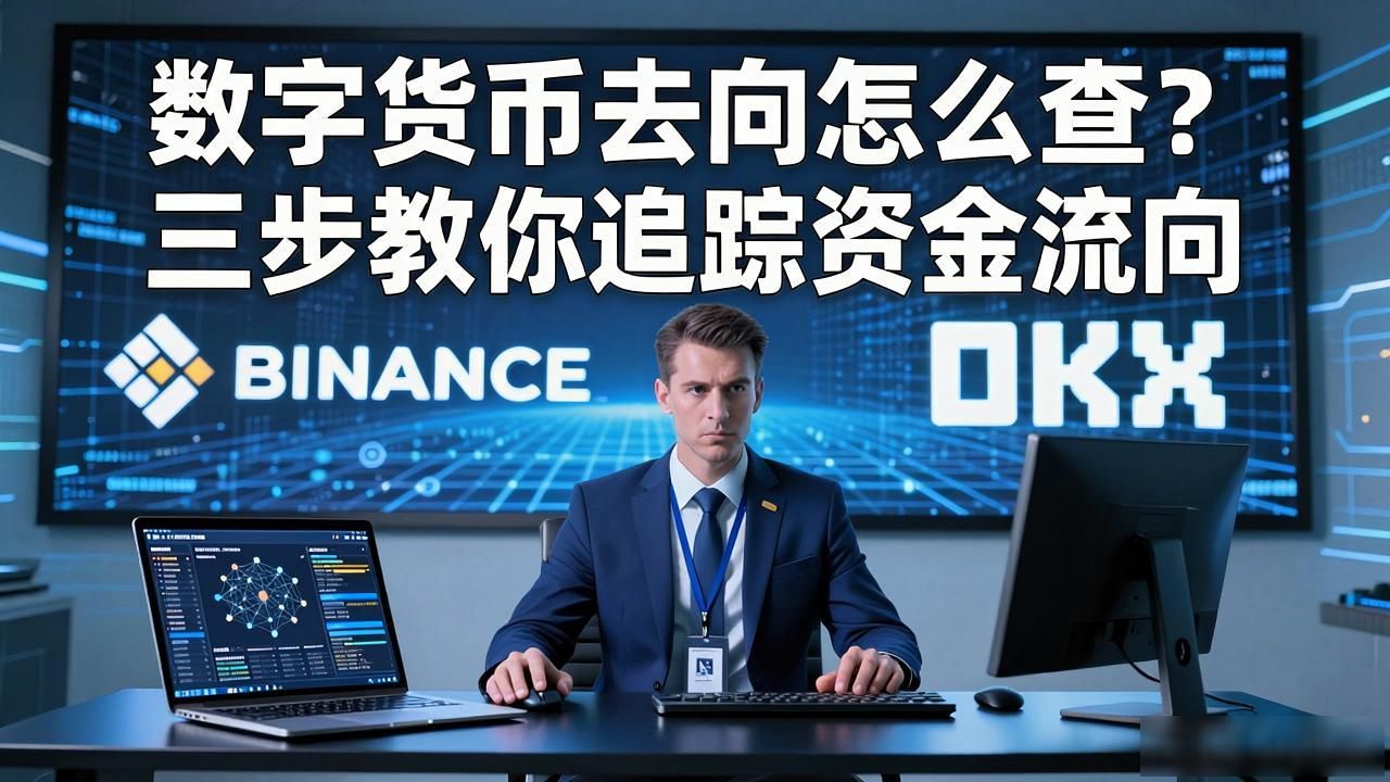 数字货币去向怎么查?三步教你追踪资金流向