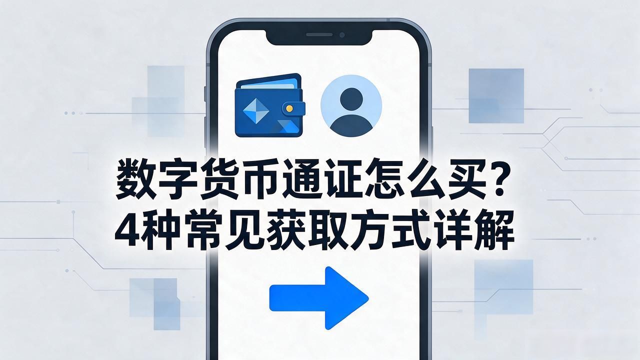 数字货币通证怎么买?4种常见获取方式详解