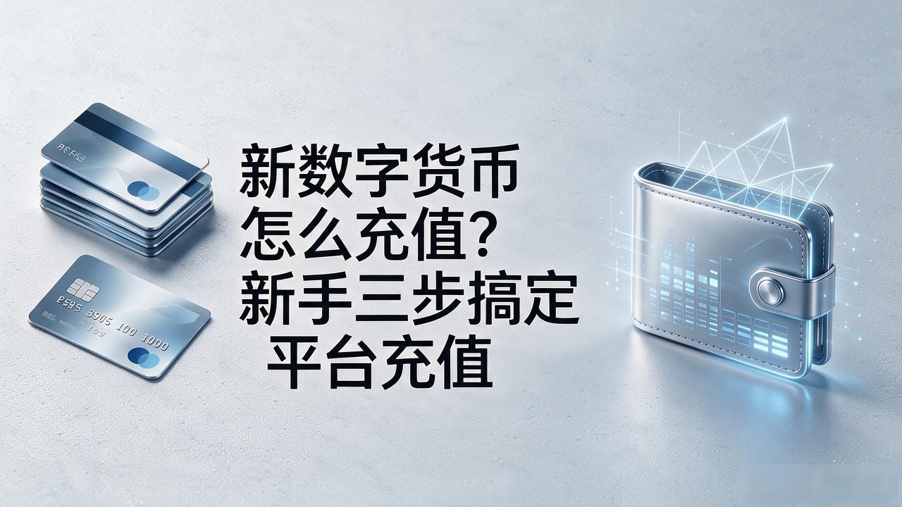 新数字货币怎么充值?新手三步搞定平台充值