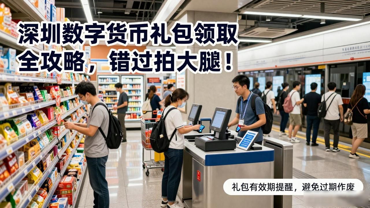 深圳数字货币礼包领取全攻略,错过拍大腿!