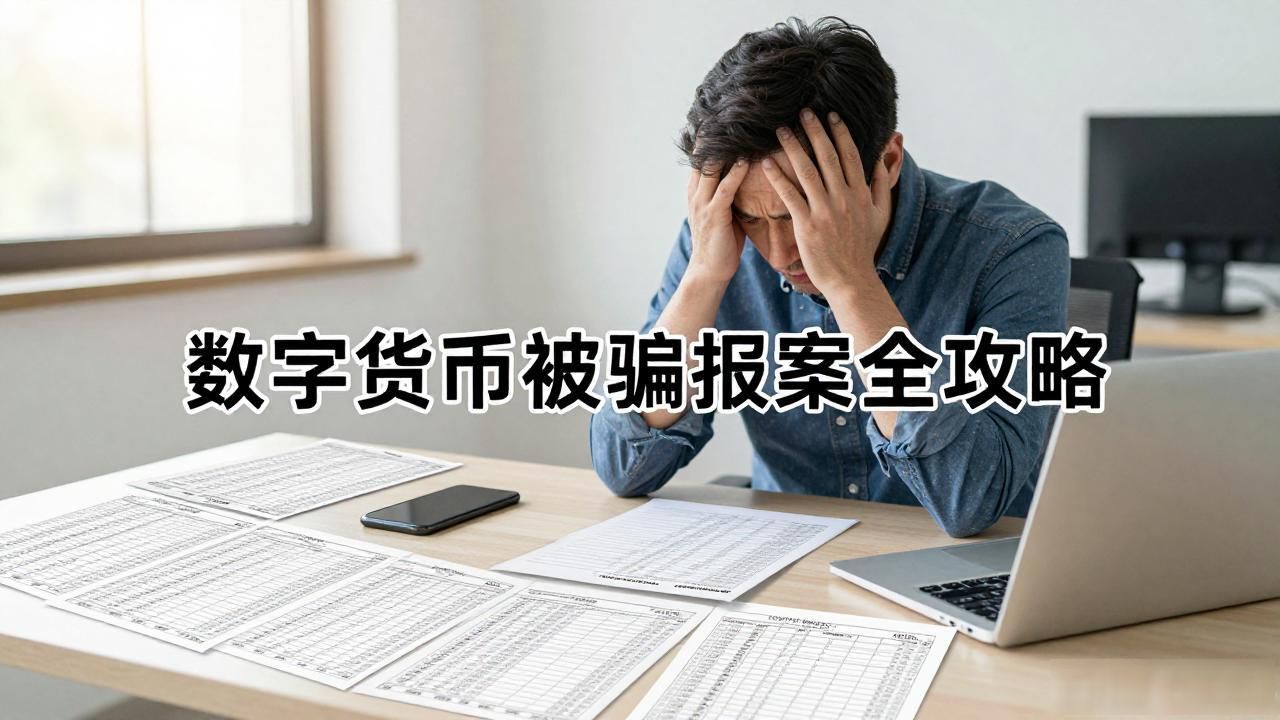 数字货币被骗报案全攻略:被骗后怎么办?第一时间这样做