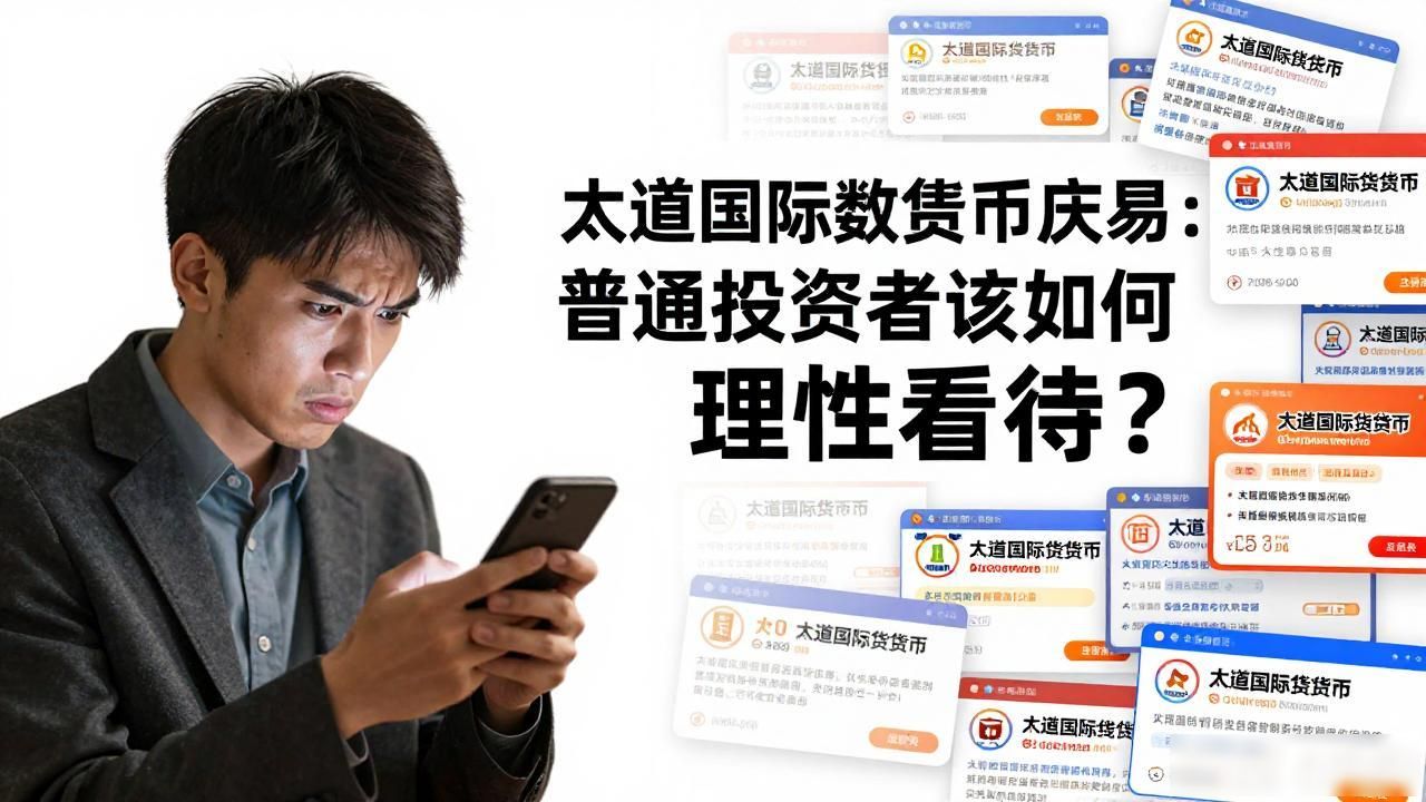 太道国际数字货币庆易:普通投资者该如何理性看待?