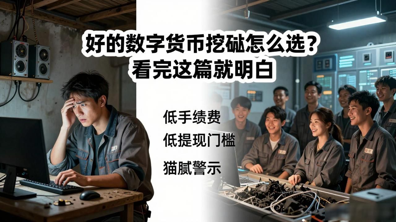 好的数字货币挖矿怎么选?看完这篇就明白