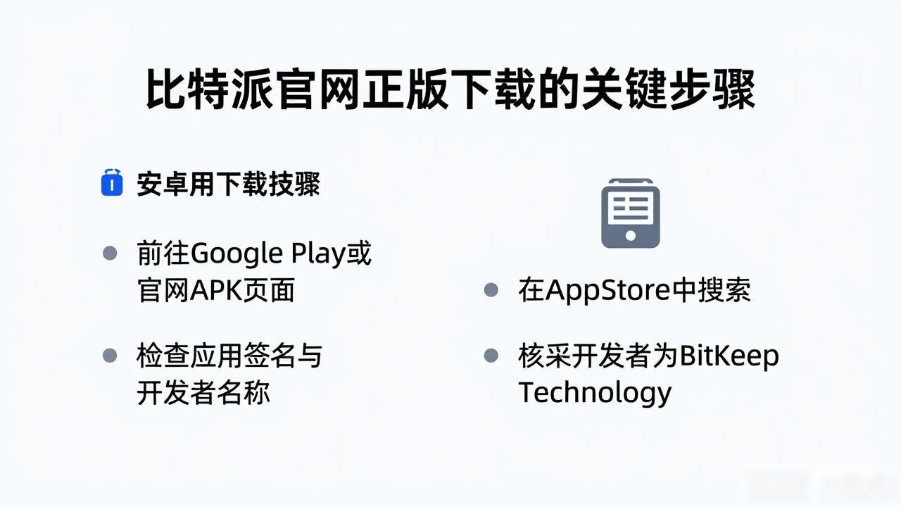 比特派官网正版下载的关键步骤