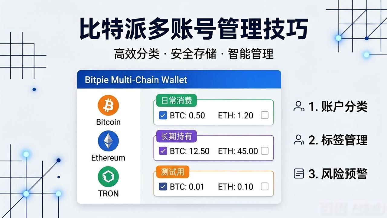 比特派多账号管理:官方下载后的设置技巧
