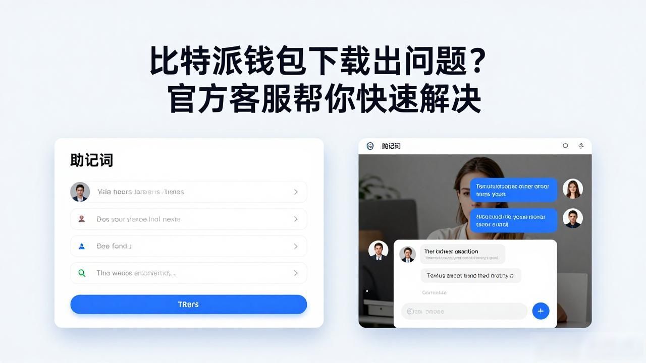 比特派钱包下载出问题?官方客服帮你快速解决