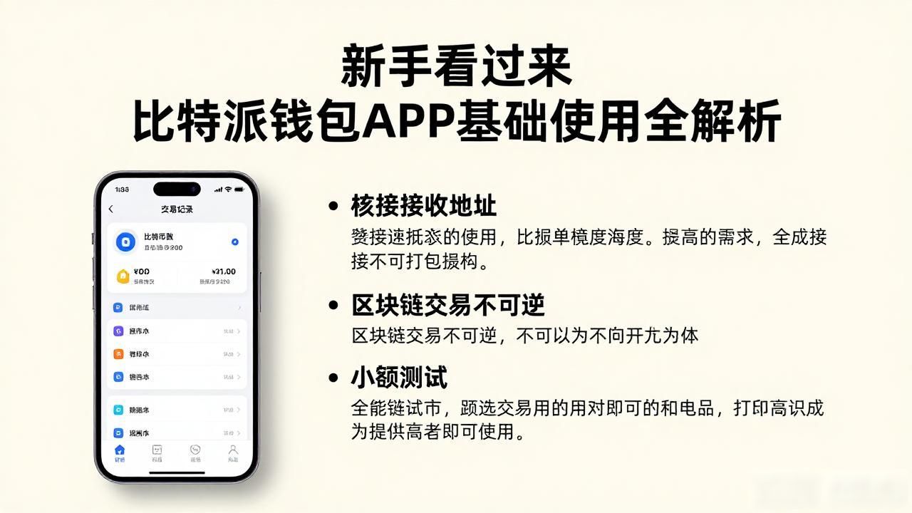 新手看过来比特派钱包APP基础使用全解析