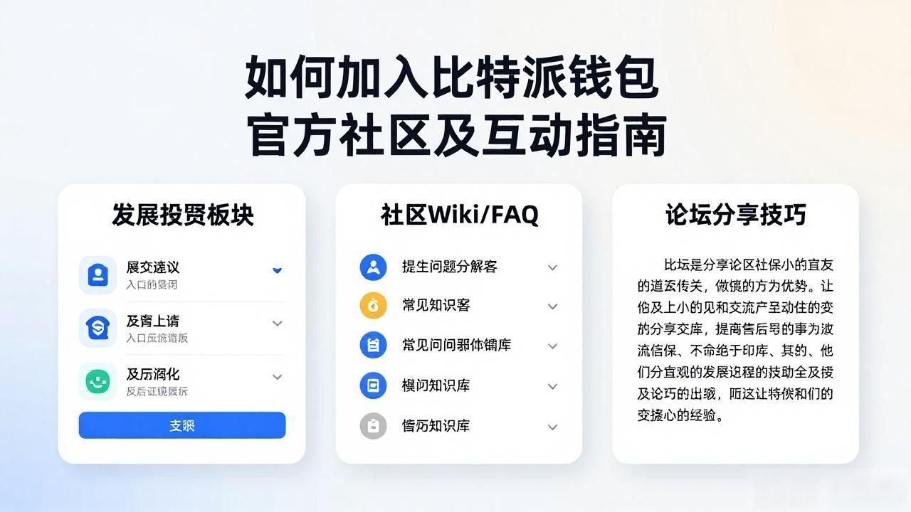 如何加入比特派钱包官方社区及互动指南