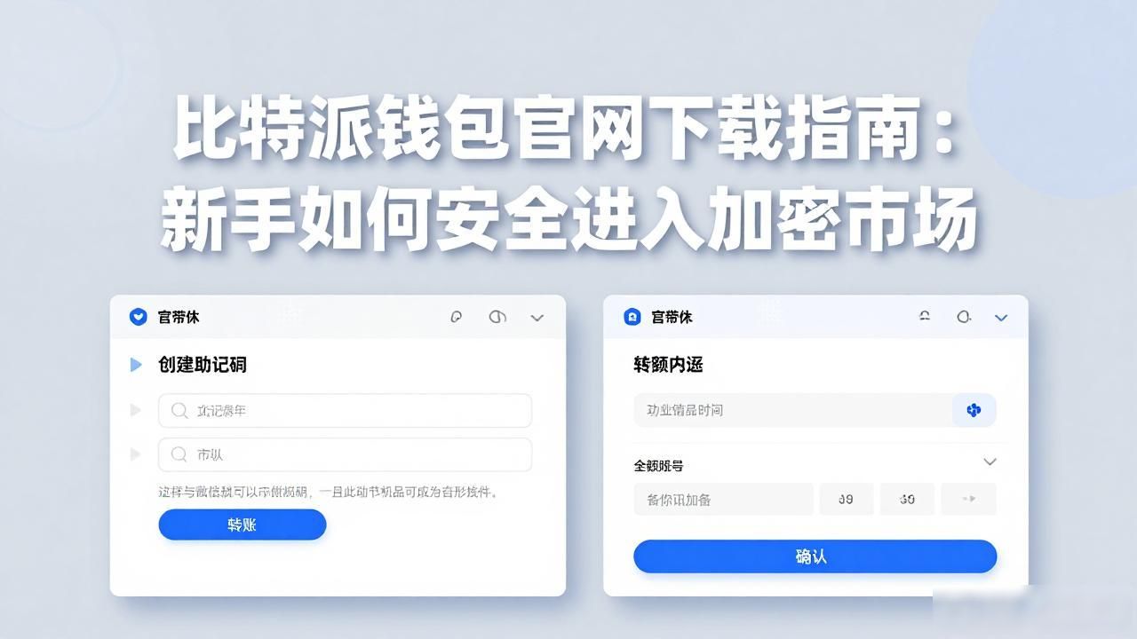 比特派钱包官网下载指南:新手如何安全进入加密市场