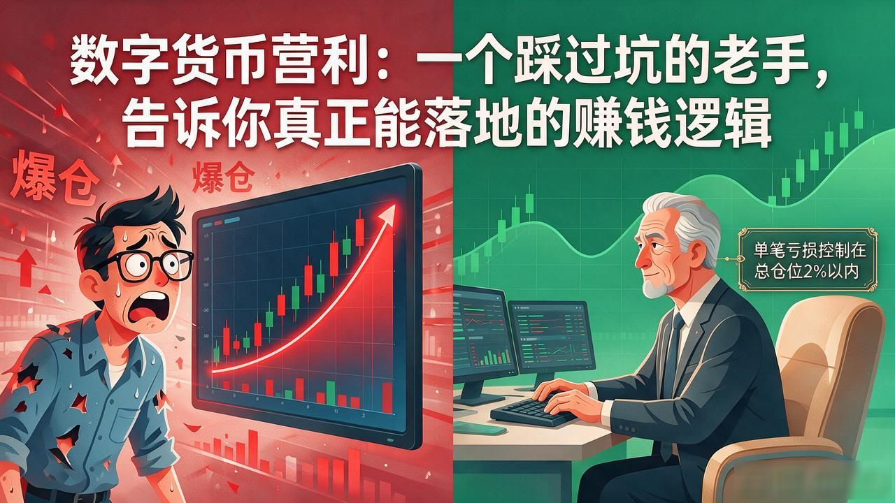 数字货币营利:一个踩过坑的老手,告诉你真正能落地的赚钱逻辑