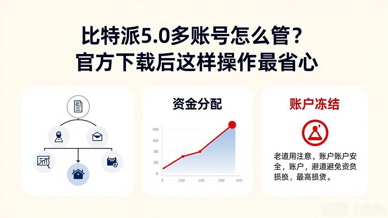 比特派5.0多账号怎么管?官方下载后这样操作最省心