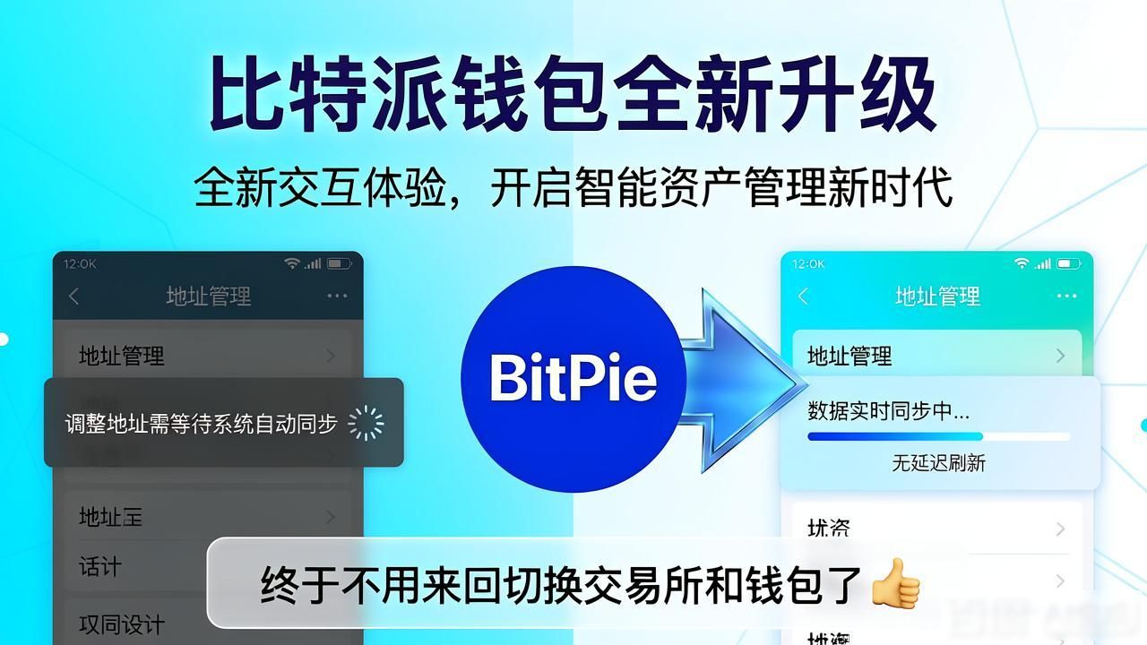 比特派新钱包上线了?市场变化一看就懂