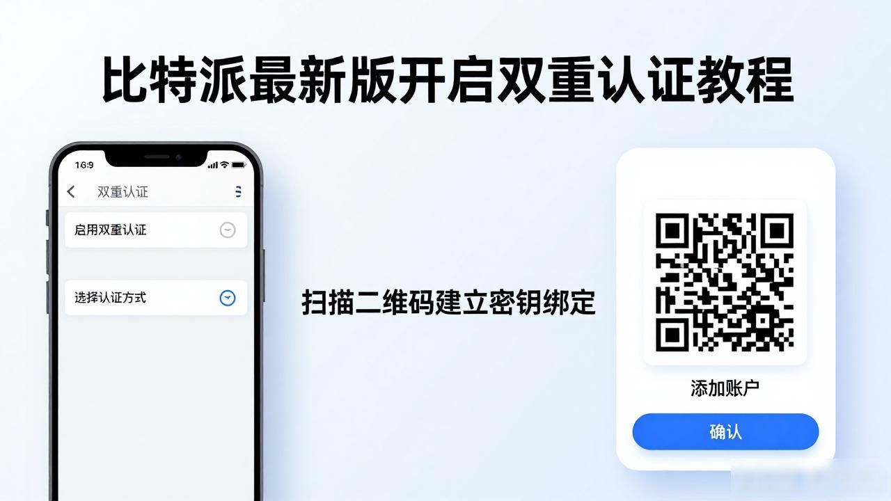 比特派最新版开启双重认证教程