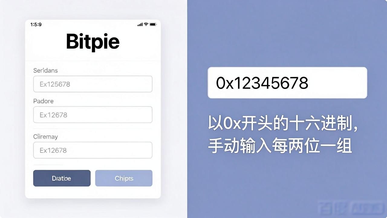 Bitpie钱包交易数据输入教程