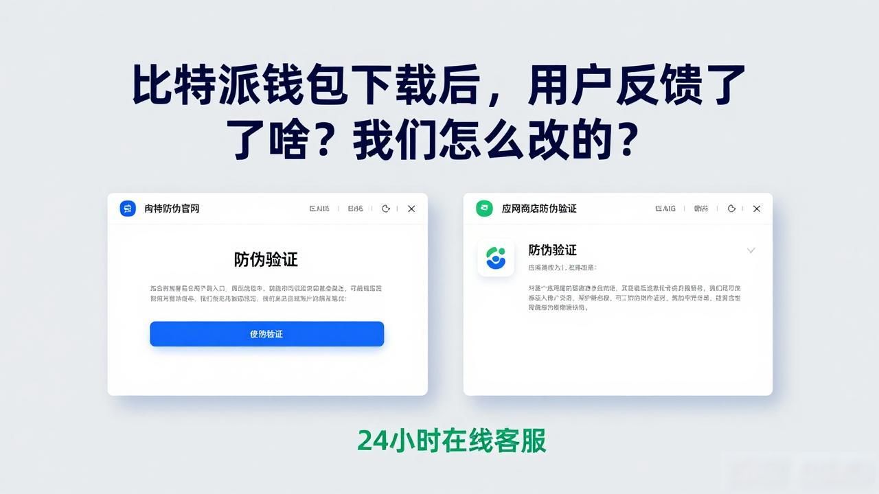 比特派钱包下载后,用户反馈了啥?我们怎么改的?