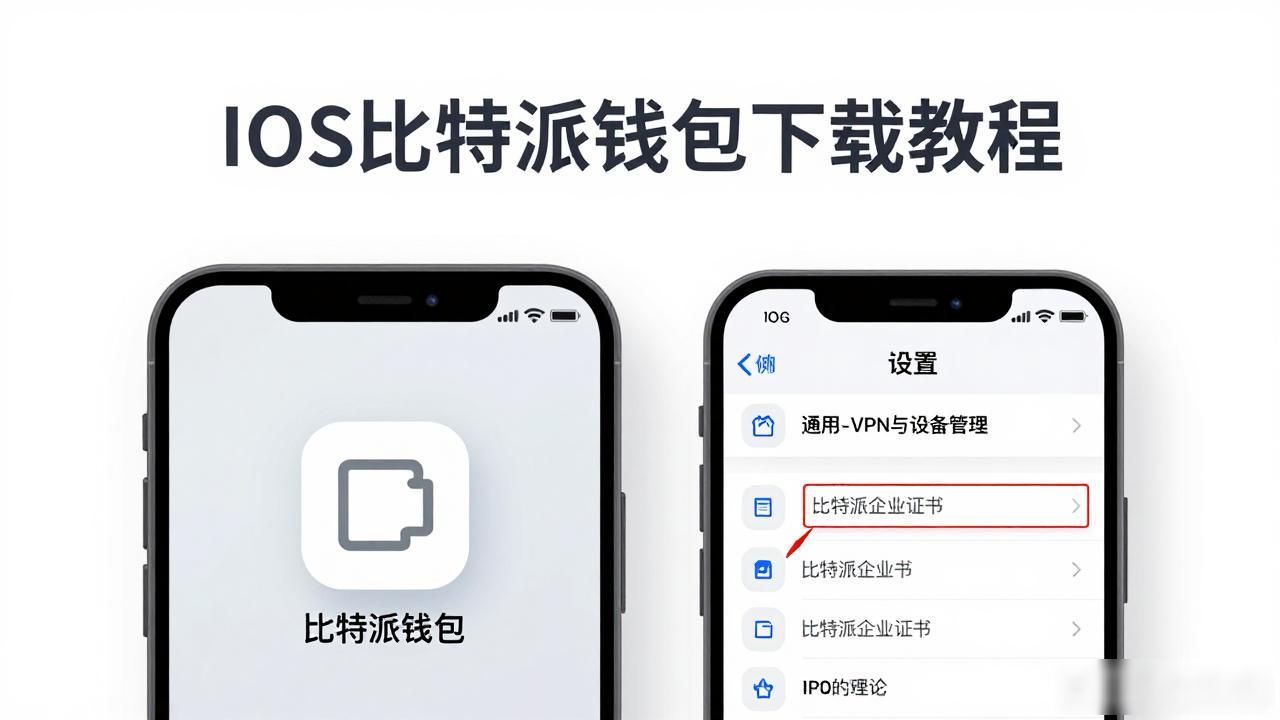 iOS比特派钱包下载教程