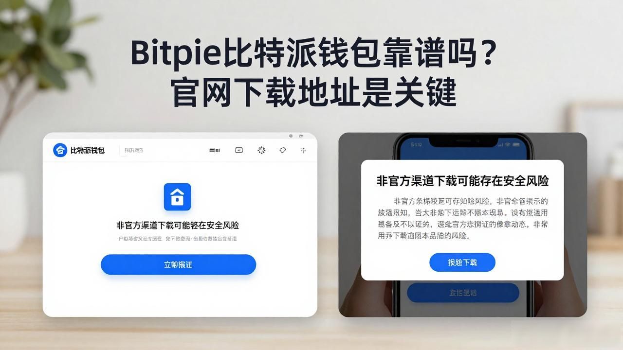Bitpie比特派钱包靠谱吗?官网下载地址是关键