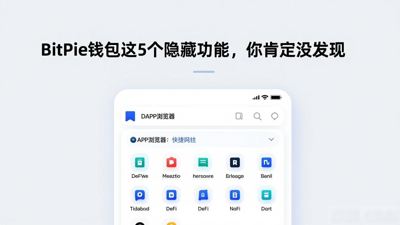 BitPie钱包这5个隐藏功能,你肯定没发现