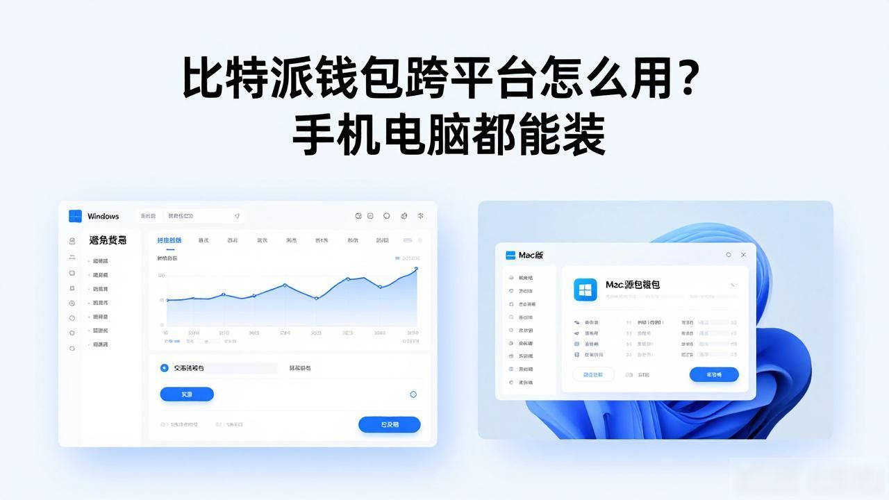 比特派钱包跨平台怎么用?手机电脑都能装