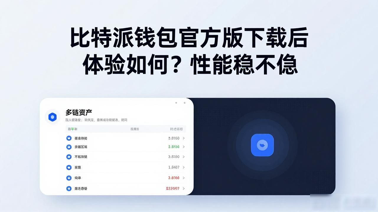 比特派钱包官方版下载后体验如何?性能稳不稳