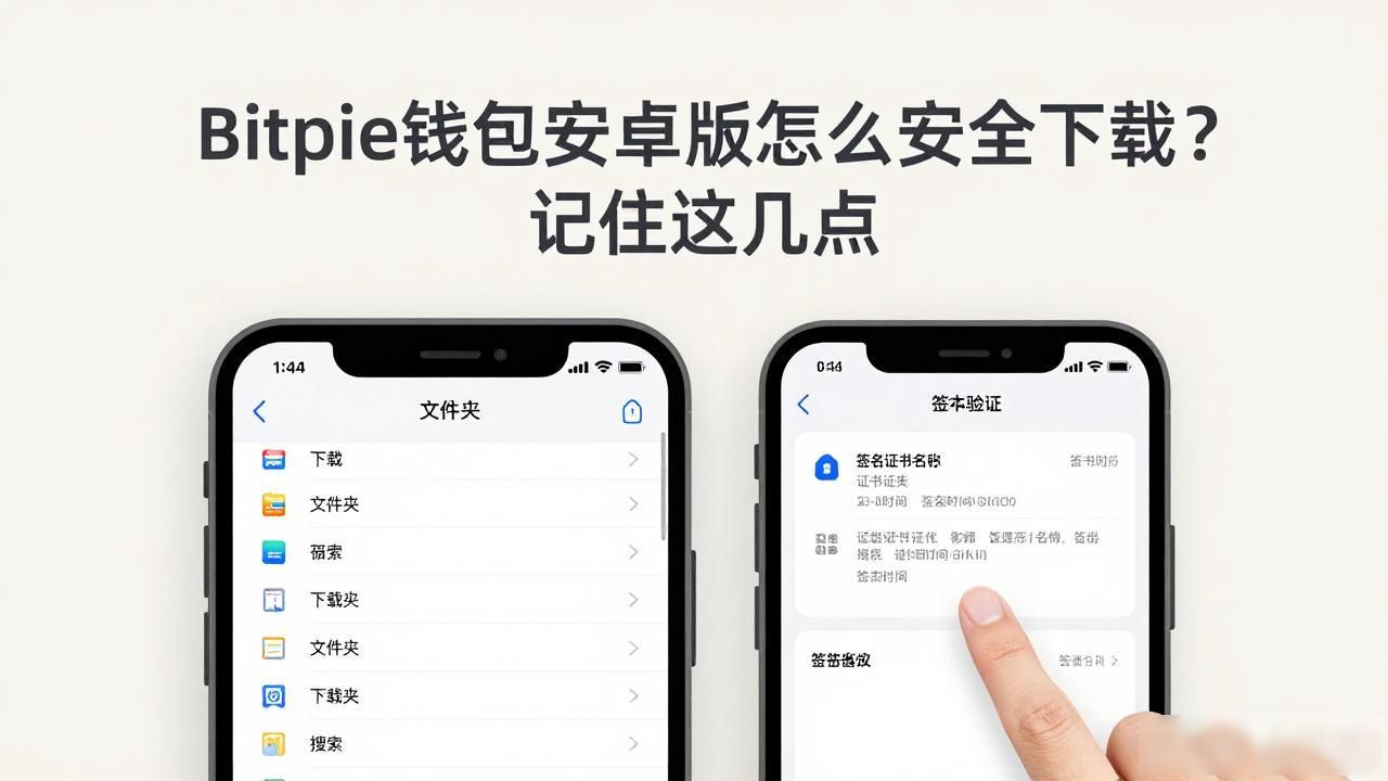 Bitpie钱包安卓版怎么安全下载?记住这几点