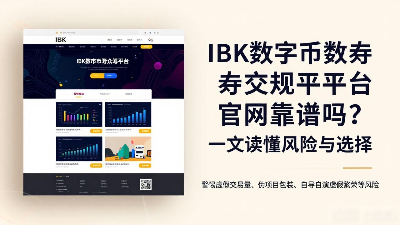 IBK数字货币众筹交易平台官网靠谱吗?一文读懂风险与选择