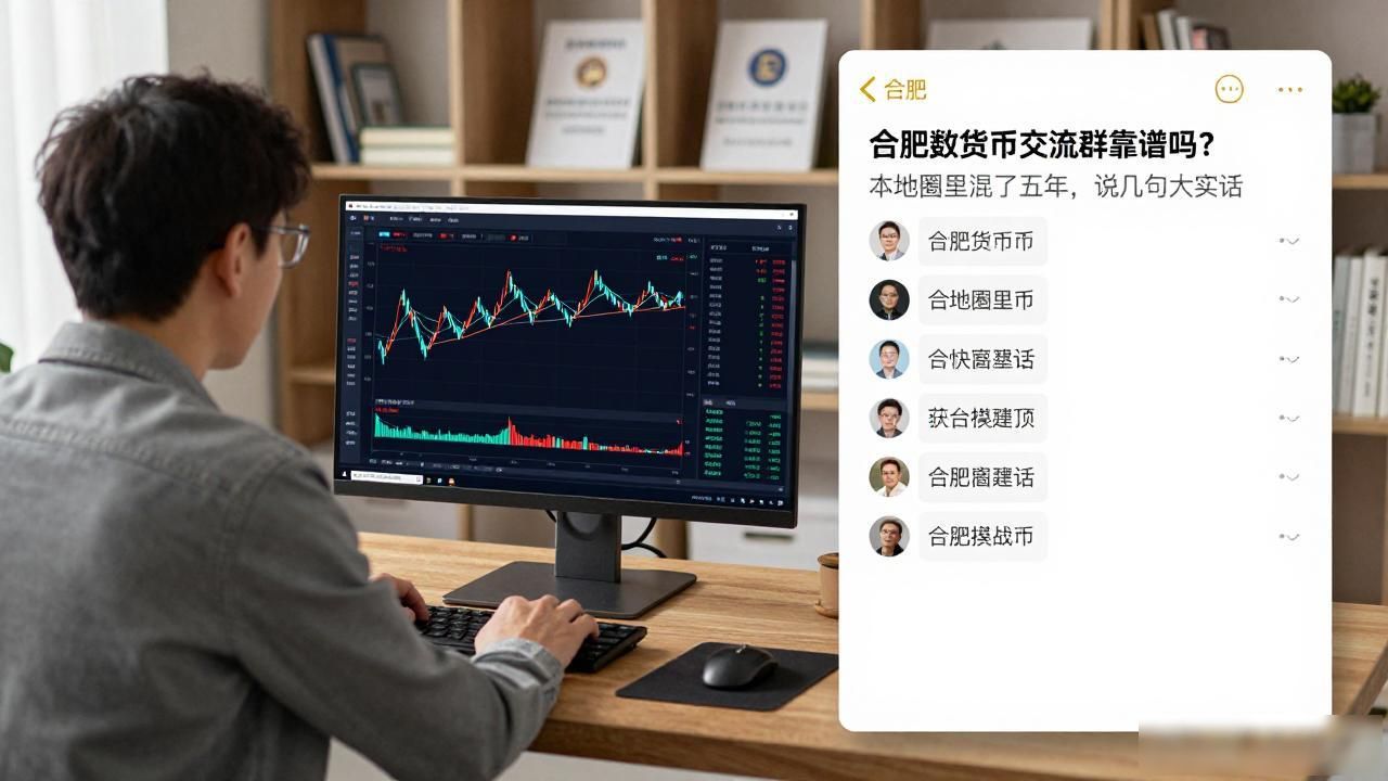 合肥数字货币交流群靠谱吗?本地圈里混了五年,说几句大实话