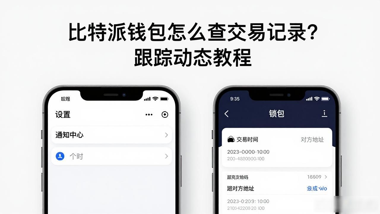 比特派钱包怎么查交易记录?跟踪动态教程